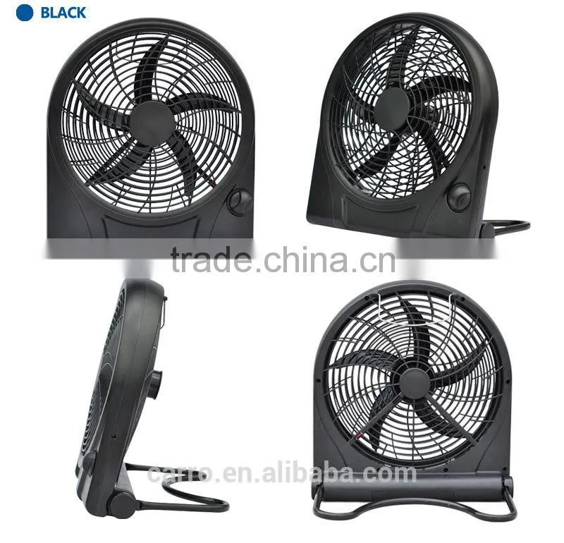 Carro Electrical 10inch 12v 8w rechargeable mini fan