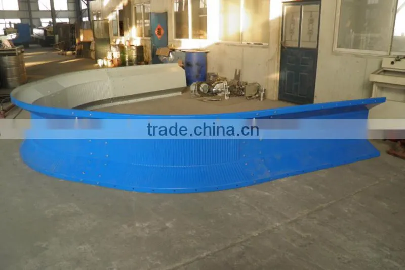 Profession screw joint k type arch roof roll forming machine