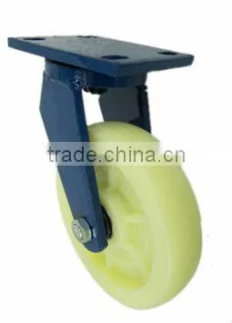 Heavy Duty Pattern Nylon Insulation Fixed Wheels Caster