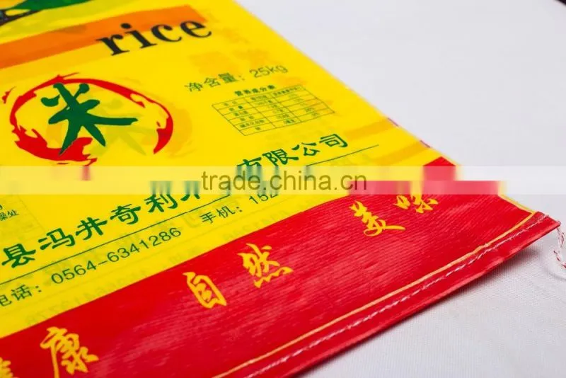 pp woven plastic bag packaging flour/rice/seed/chemical,25kg 50kg pp woven