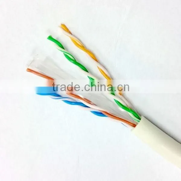 Factory sale CAT6 Lan Network cable UTP Pure copper 23AWG cable with competetive price