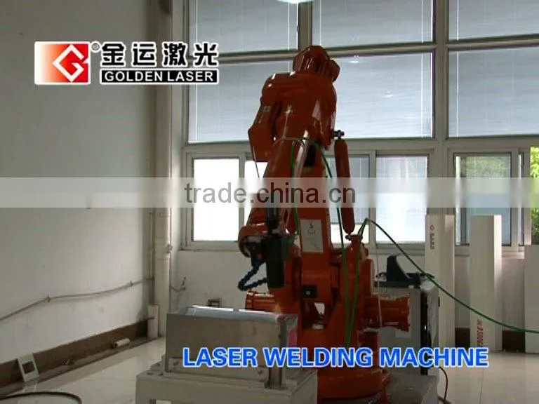 Robot Arm Stainless Steel Laser Welding Machine 300W