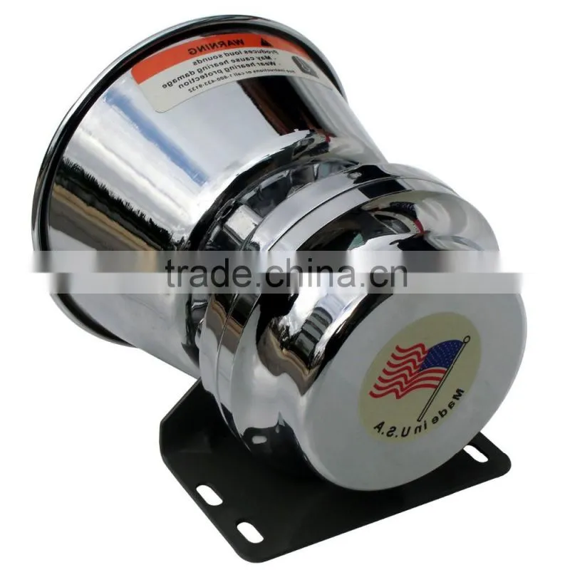 police silver round speaker horn TS200Y