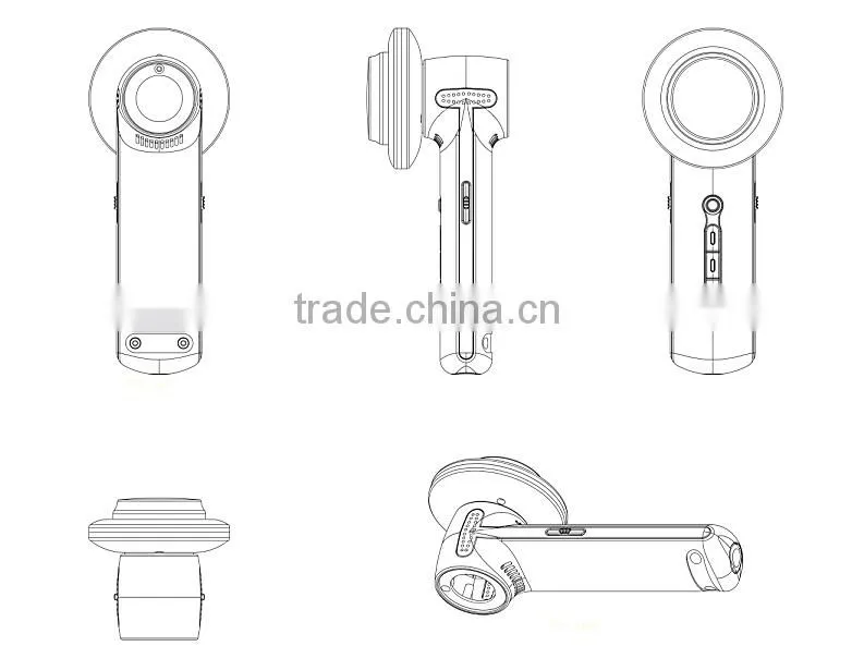 AYJ-T14B(CE) 7 color led cold hammer home use beauty device