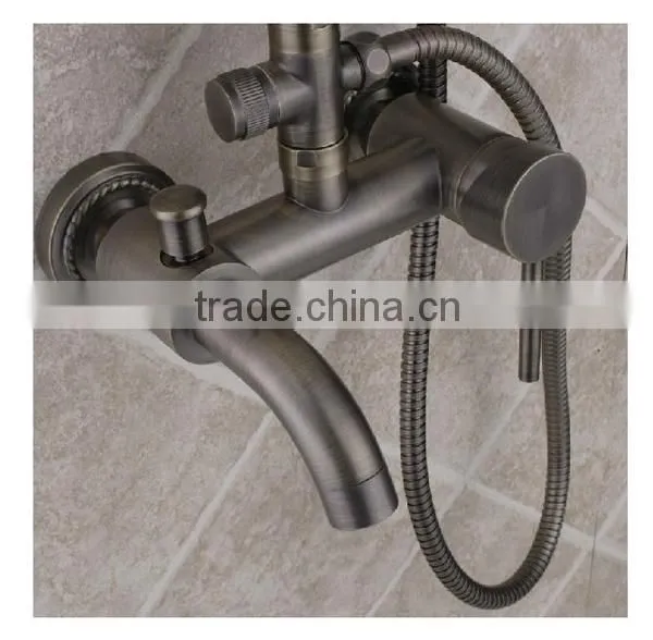 classic in wall bath shower set, single handle rain shower set