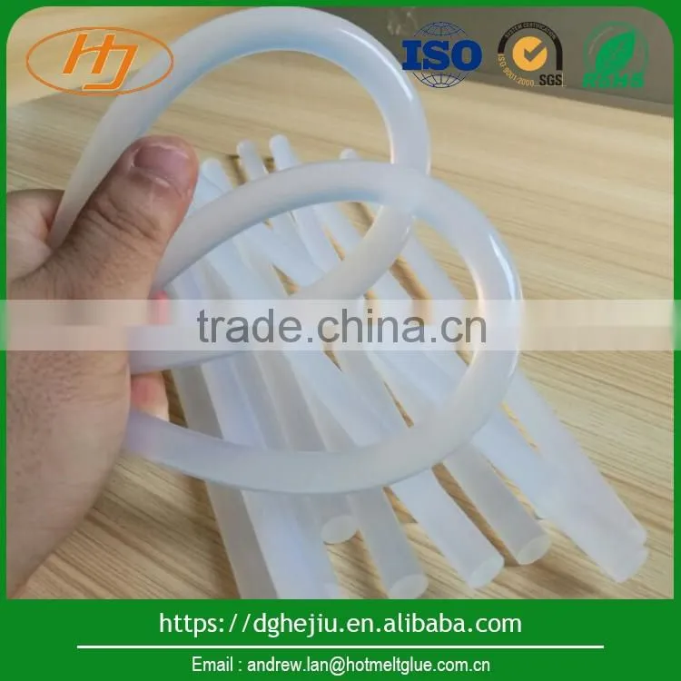Wholesale high quality transparent EVA hot melt adhesive glue stick for metal, aluminum and plastic bonding