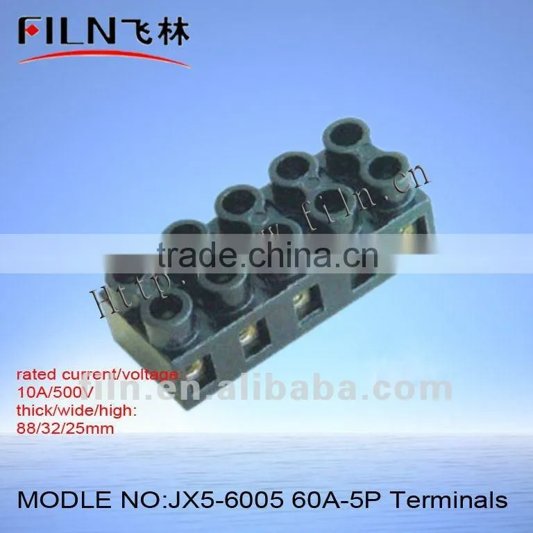 terminal block connector 3.5 mm JX5-1003 10A-3P