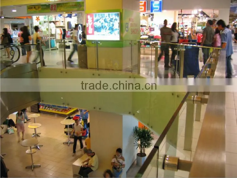 Glass railing/glass railing/steel glass railing