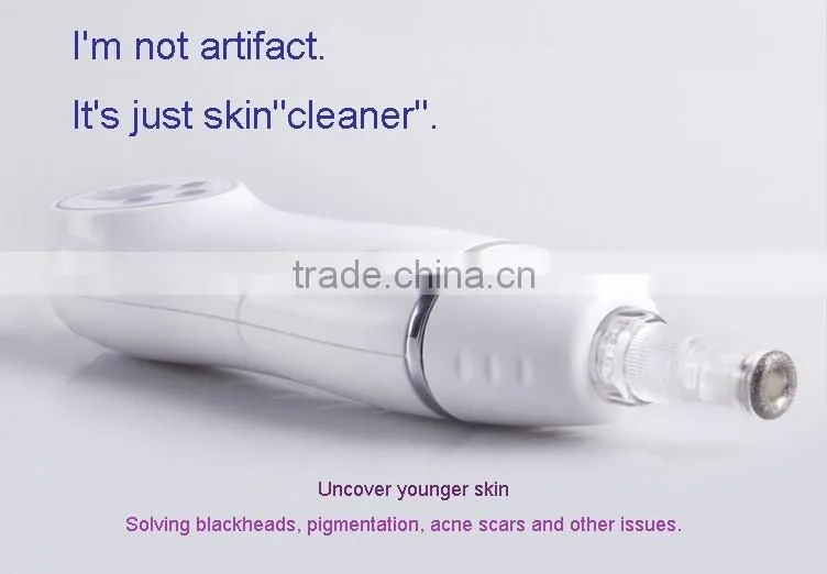 2016 Hot sale!! CE Certificated Micro Dermabrasion Peeling Machine Blackhead Remove Machine for Skin Beauty