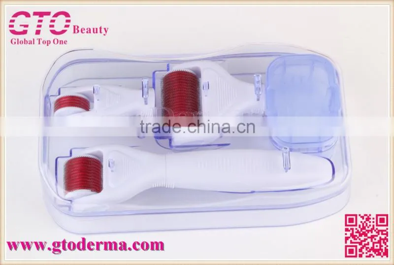 GTO newest comprehensive device 5 in 1 derma roller microneedle therapy sKin care derma roller