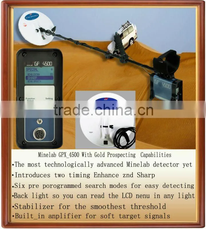 2012 newest one and add no shipping payment is gp4500 gold detector