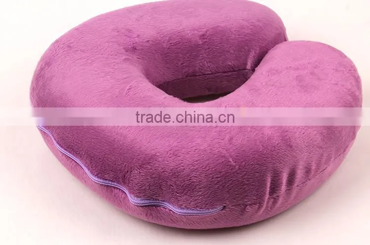 2016 HOT SELL U SHAPE TRAVEL MEMORY FOAM PILLOW