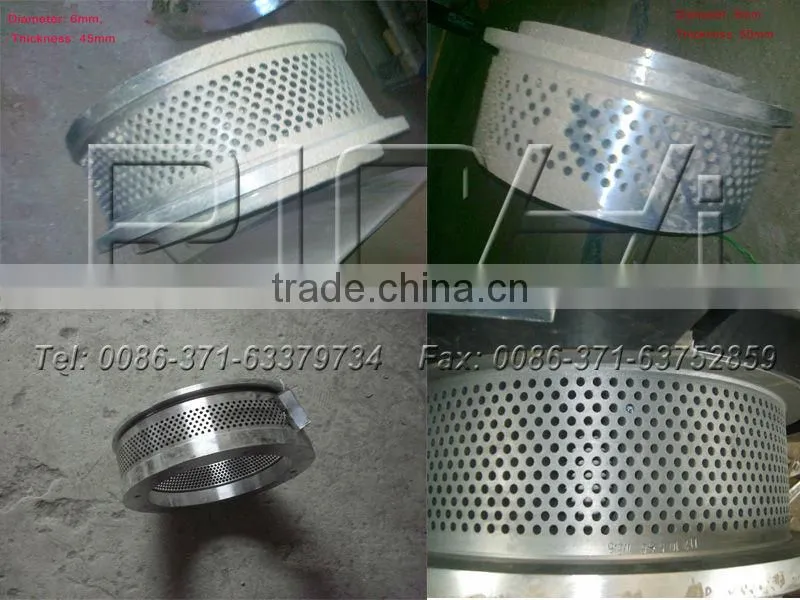 CE Certificate Ring Die 3-5 T/H Poultry Feed Pellet Production Machine / Pellet Making Machine