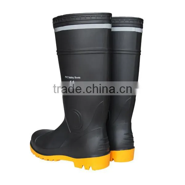 Waterproof PVC Safety Rain Boots