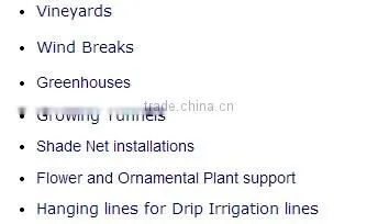 Best selling PET wire for agriculture