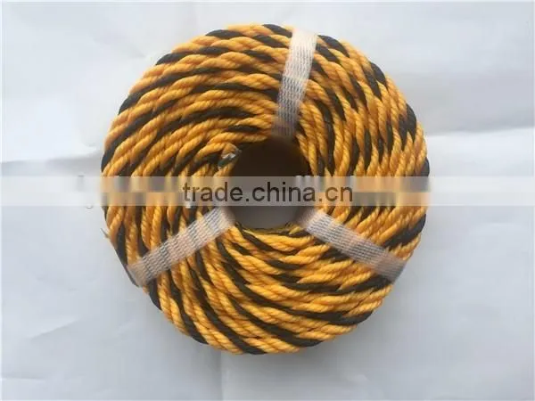 PP PE Tiger Rope Mark Rope Braided Rope Nylon Rope Made In Linyi