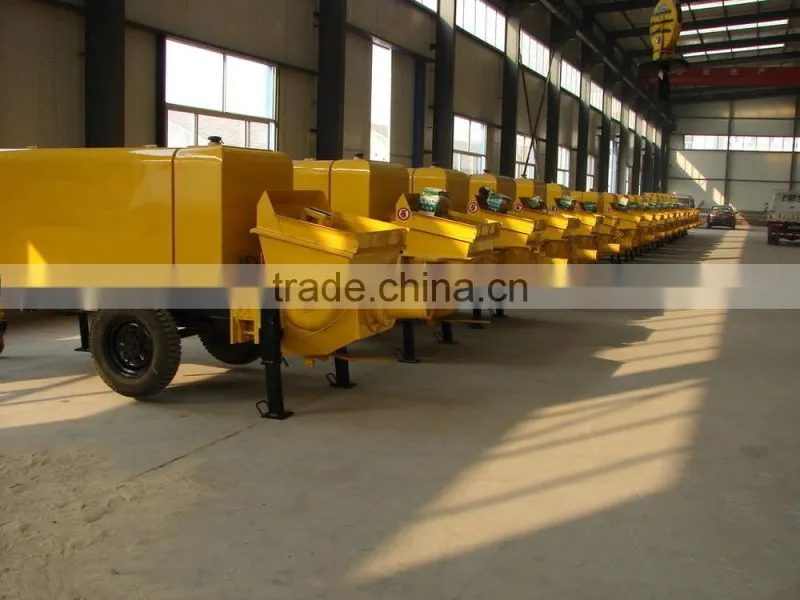 Civil Construction Small Concrete Pump with output 30m3/h