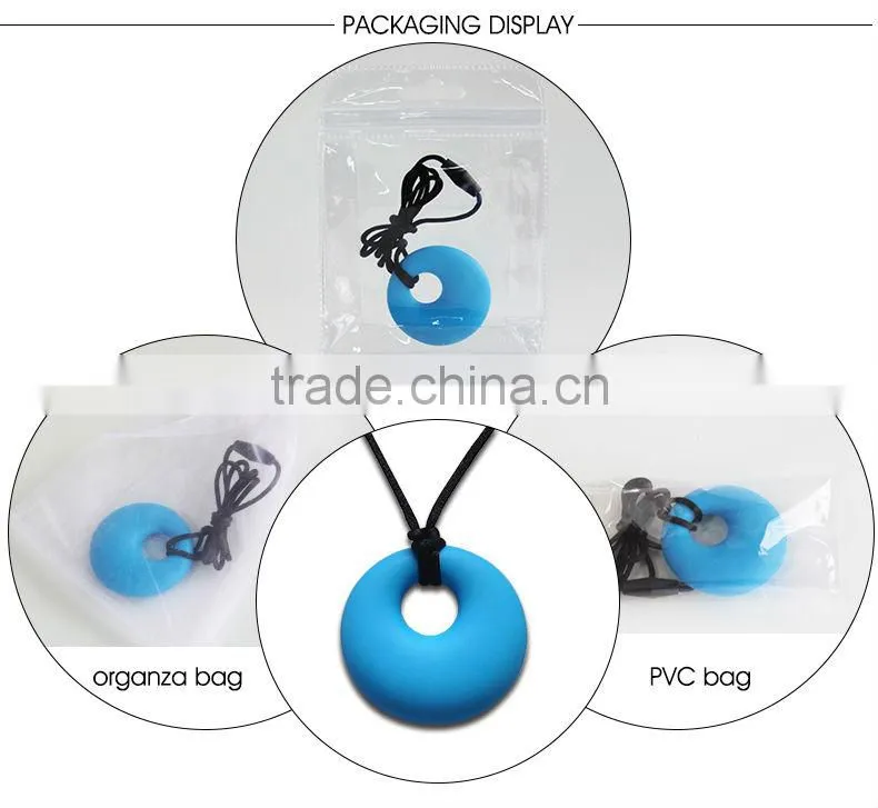 Silicone Chewable silicone steether pendant