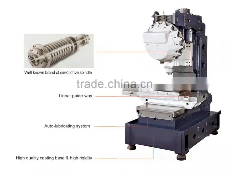 Hot-sale Vertical CNC Drilling and Tapping Center (DTC-600)