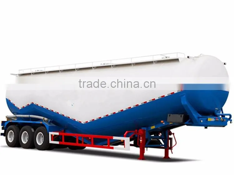 Tri-axle V shape Cement Bulker, Bulk Cement Tank Semi Trailer For Sale