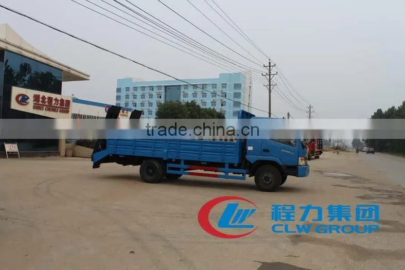 Yuejin Light flat bed truck,eacxcavator truck,flat bed recovery truck 8tons