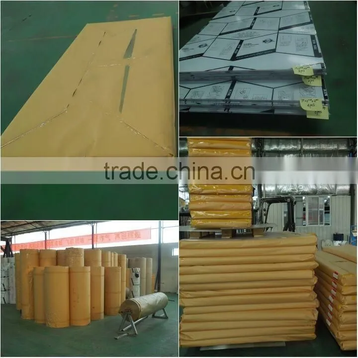 Solid embossed polycarbonate sunlight sheet