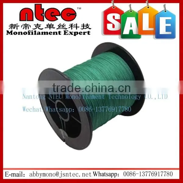 65LB Moss green 4 weaves and 8 weaves braided fishing line
