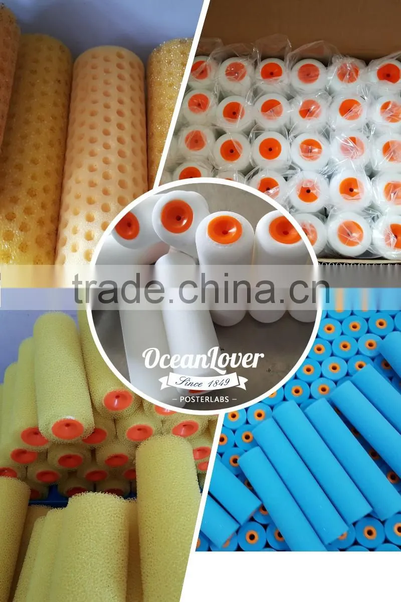 Manufacturer of pattern paint sponge roller hot selling good quality