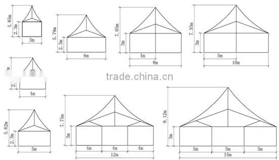 Waterproof car parking cover shed tent