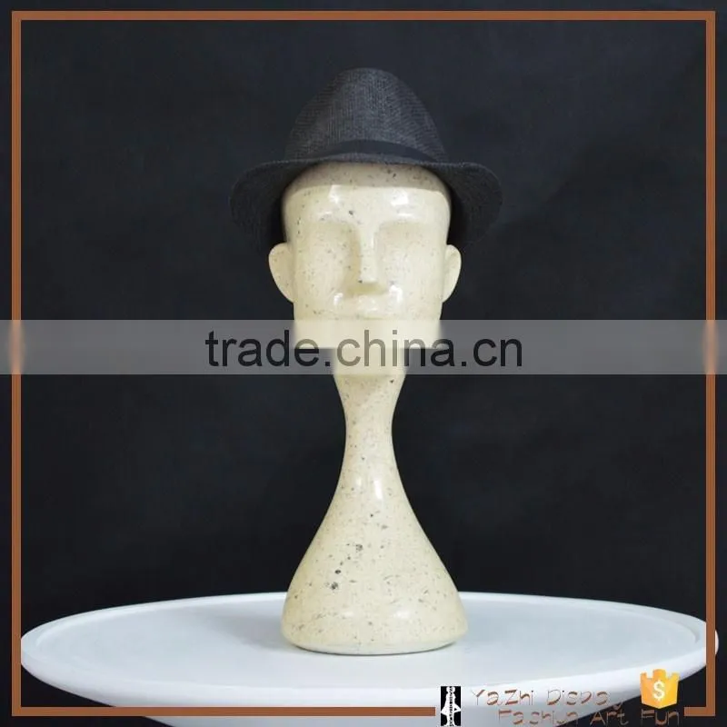 Glossy abstract mannequin head mannequin