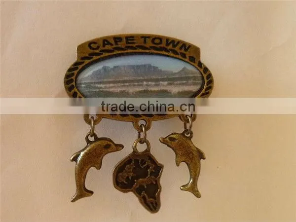 Resin Dubai fridge magnets for souvenir decor