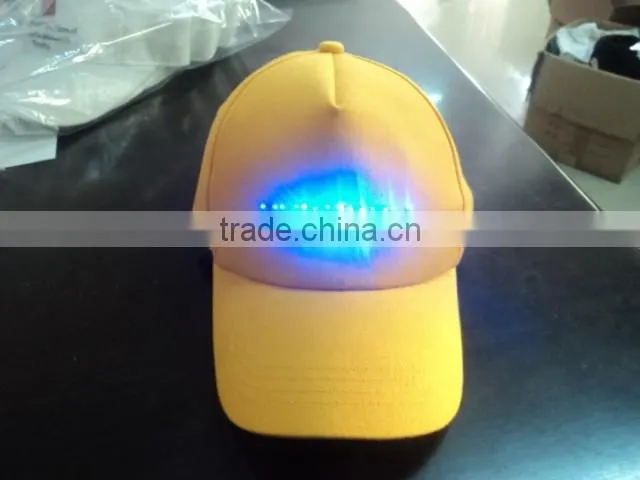 led night light trucker cap/vans trucker cap