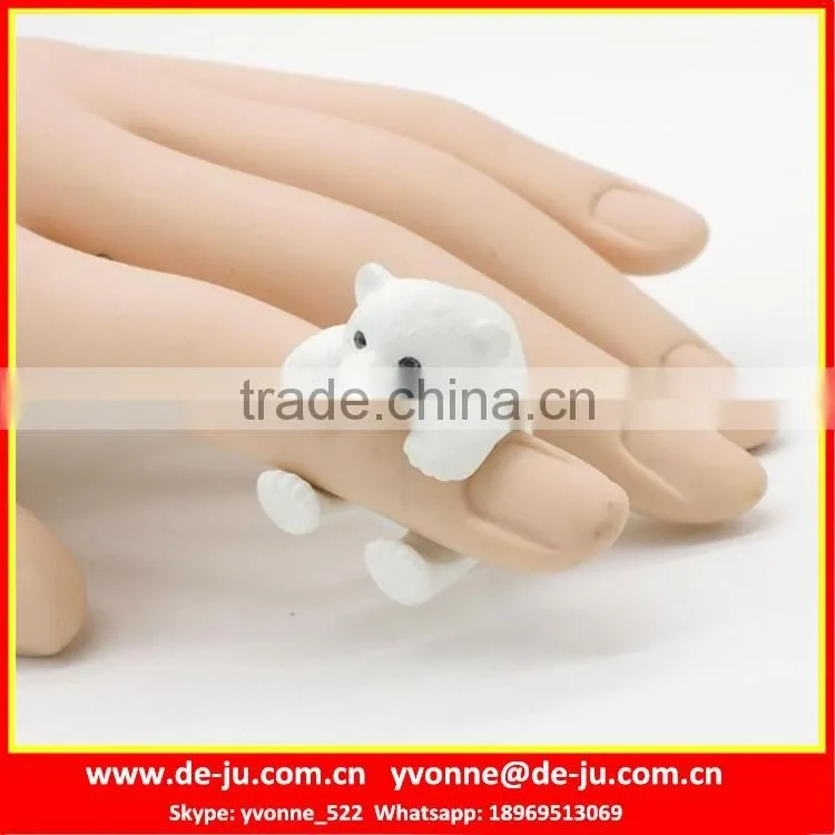Red Hair Horse Girls Finger Rings