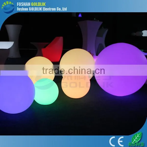 Color-changing outdoor decorative led ball light hanging GKB-040RT