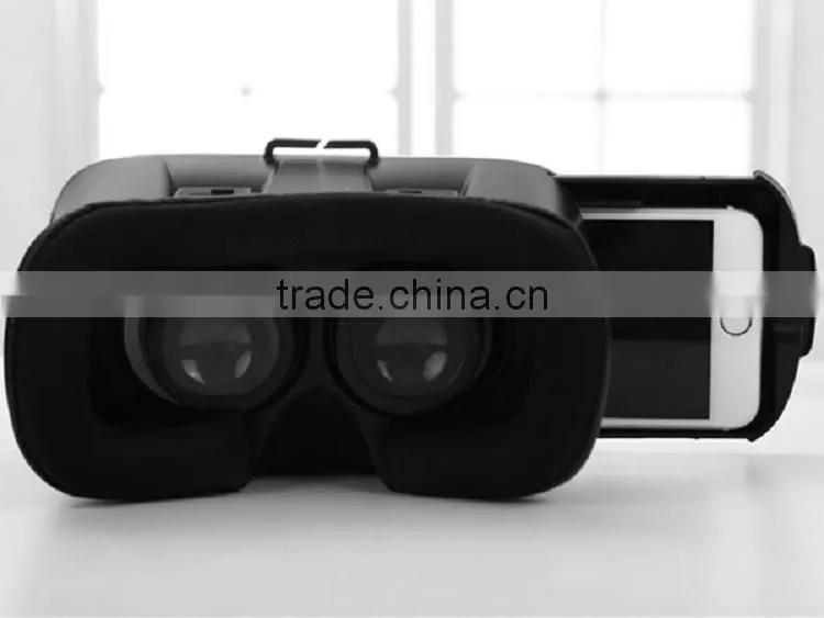 Factory Supply 3D Head Mount VR Box With Heat Dissipation 3rd Generation Virtual Reality Glasses & Bluetooth Control