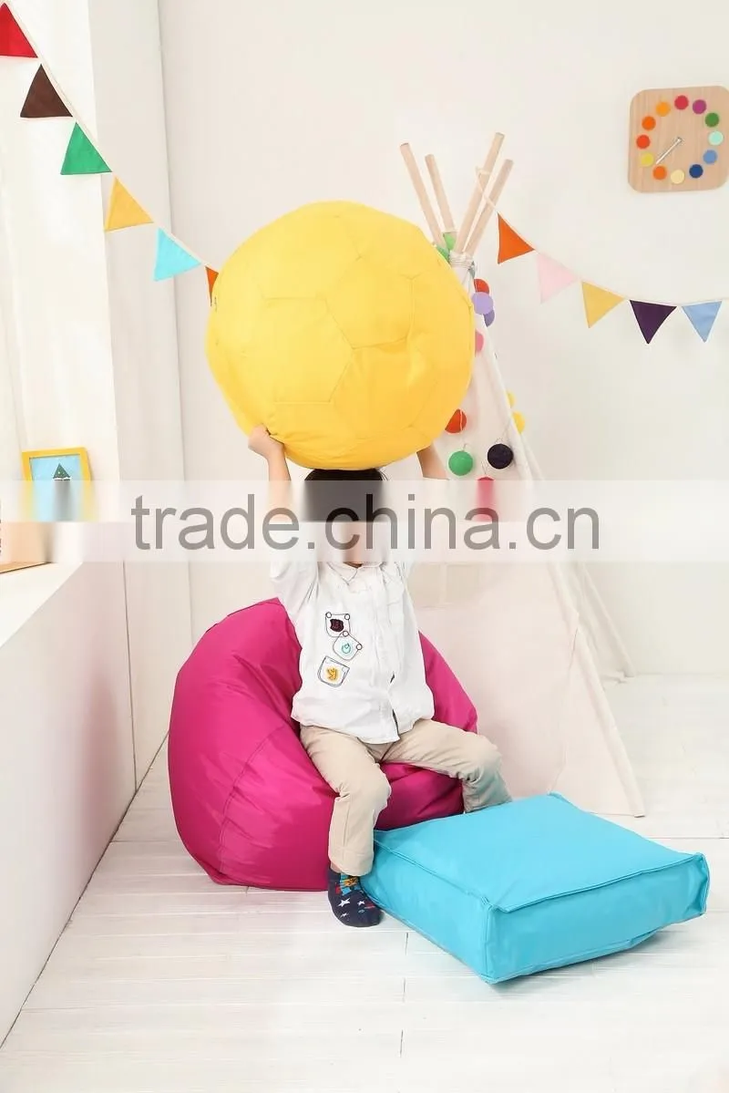 2016 new colorful cartoon children safe lazy bean bag kids sofa nursery school indoor playground 2016 new kid furniture toy