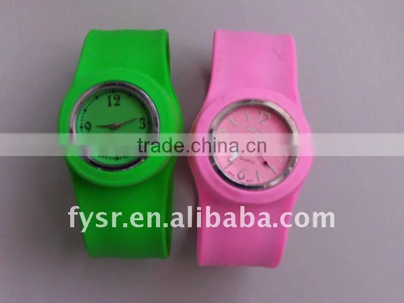 Fashion Jelly Wristwatches rubber watches