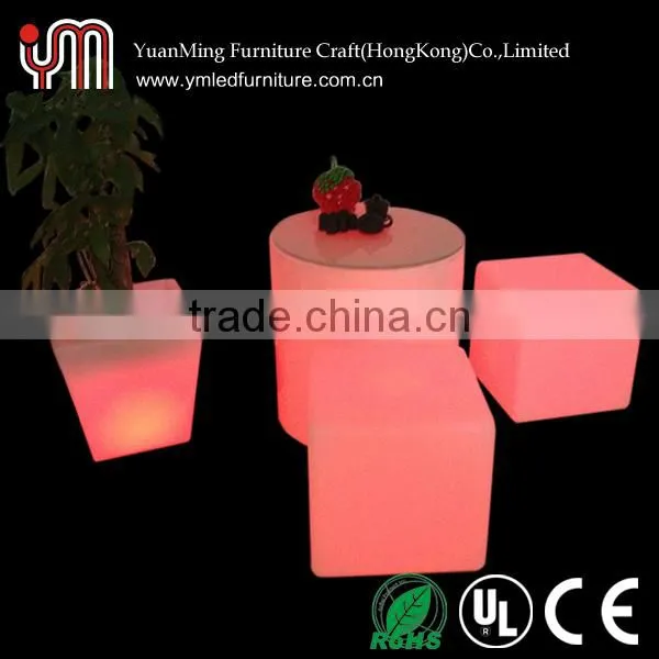 Rechargeable RGB Led Cube Chair/3d Led Cube/Led Cube