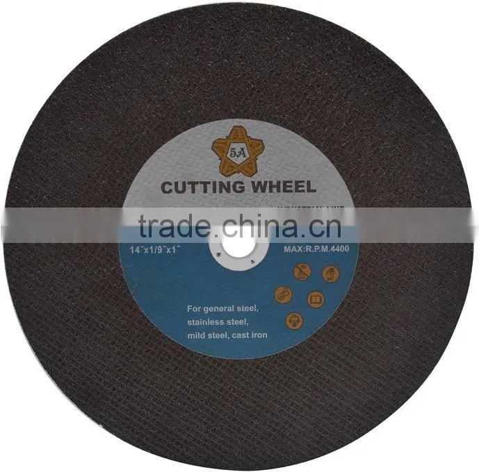 350*2.8*25.4mm abrasive Cut off Wheel, Metal Cutting Disc