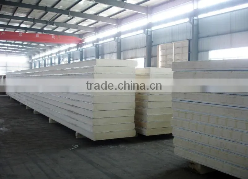 Polyurethane insulation sandwich panel for cold storage