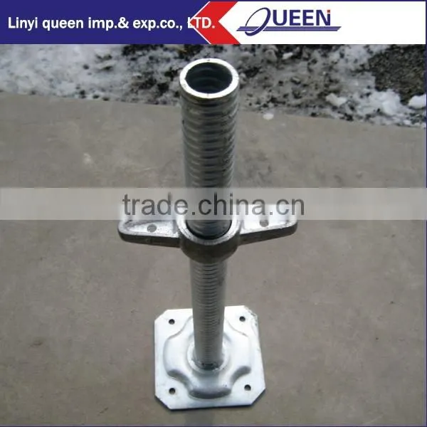 Scaffolding Parts Type and jack base Scaffolding Part hollow/ solid/swivel screw base jack