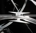 CBT style Crossed Razor Barbed Wire fence/fencing