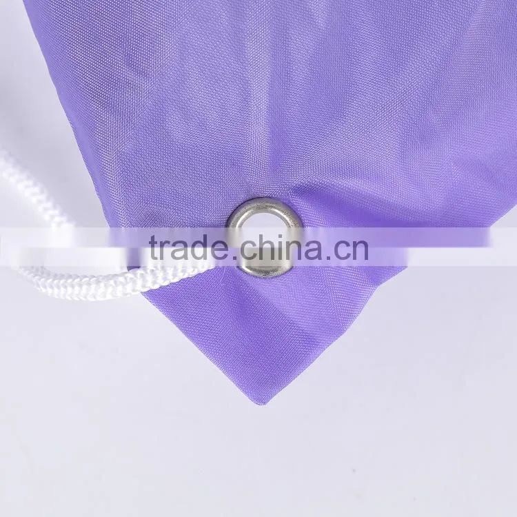 Round Shape Foldable Gym Sack Drawstring Bag(TM-CDR-233)