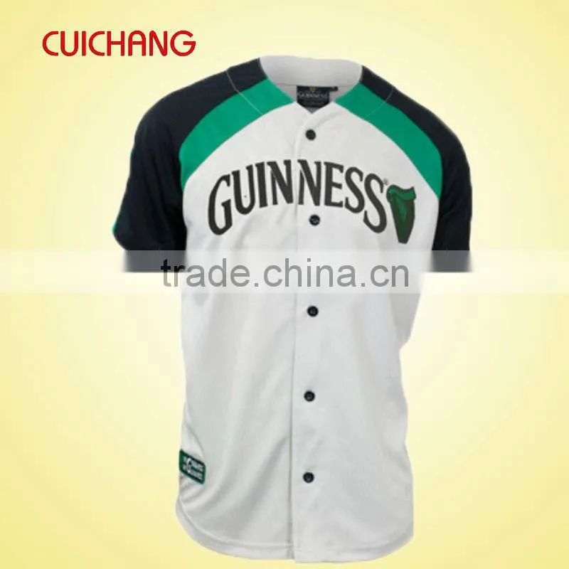 baseball jersey, custom baseball jersey, fashion baseball team uniform BQF-004