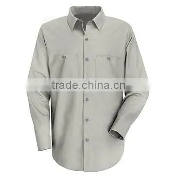 ZX OEM Grey coperate uniform shirt