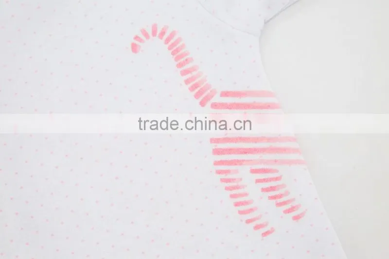 2017 New Fashion Girl Clothes 100% Cotton Animal Design Newborn Baby Rompers For Winter