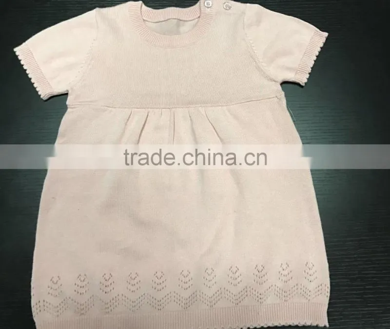 Latest Net Dress Designs Sweater Baby Girl Baby Girl Sweater Set Korean Children sweater Wholesale(BKN26)