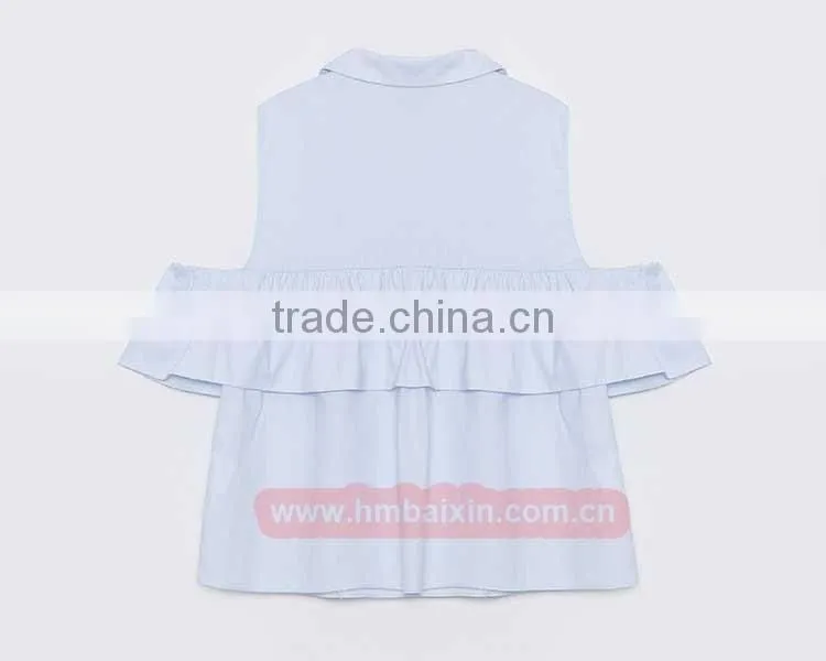 fashion ladies down blouses 2016