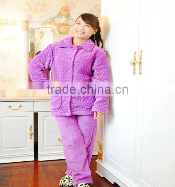 Winter Women Pajama Set for Sleepwear or Nightwear
