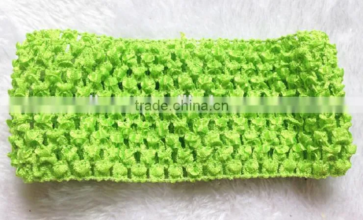 Fashion Baby Elastic Hair Band Girls Soft Head band Stretch Crochet Knit Headwrap